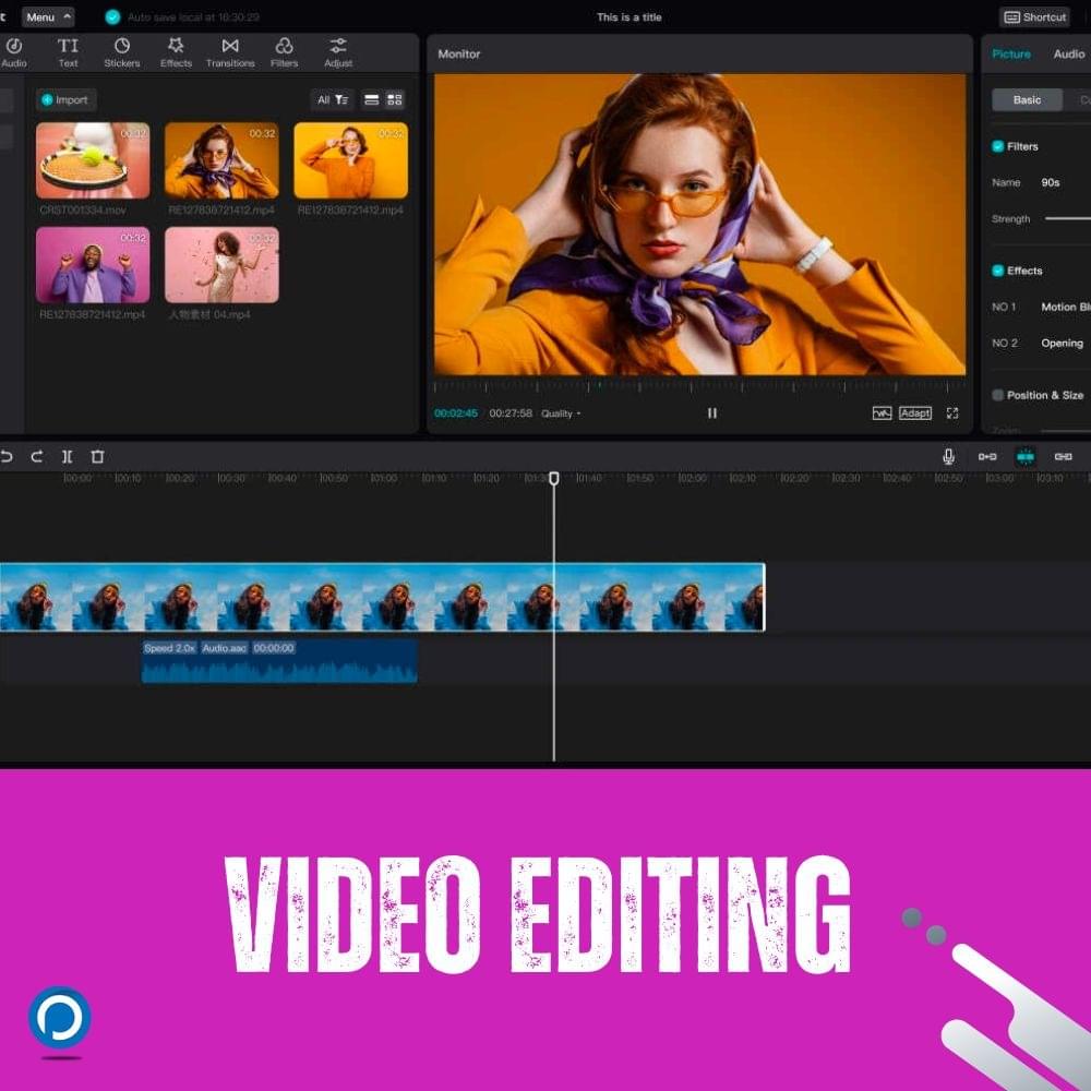 Video Editing with Capcut